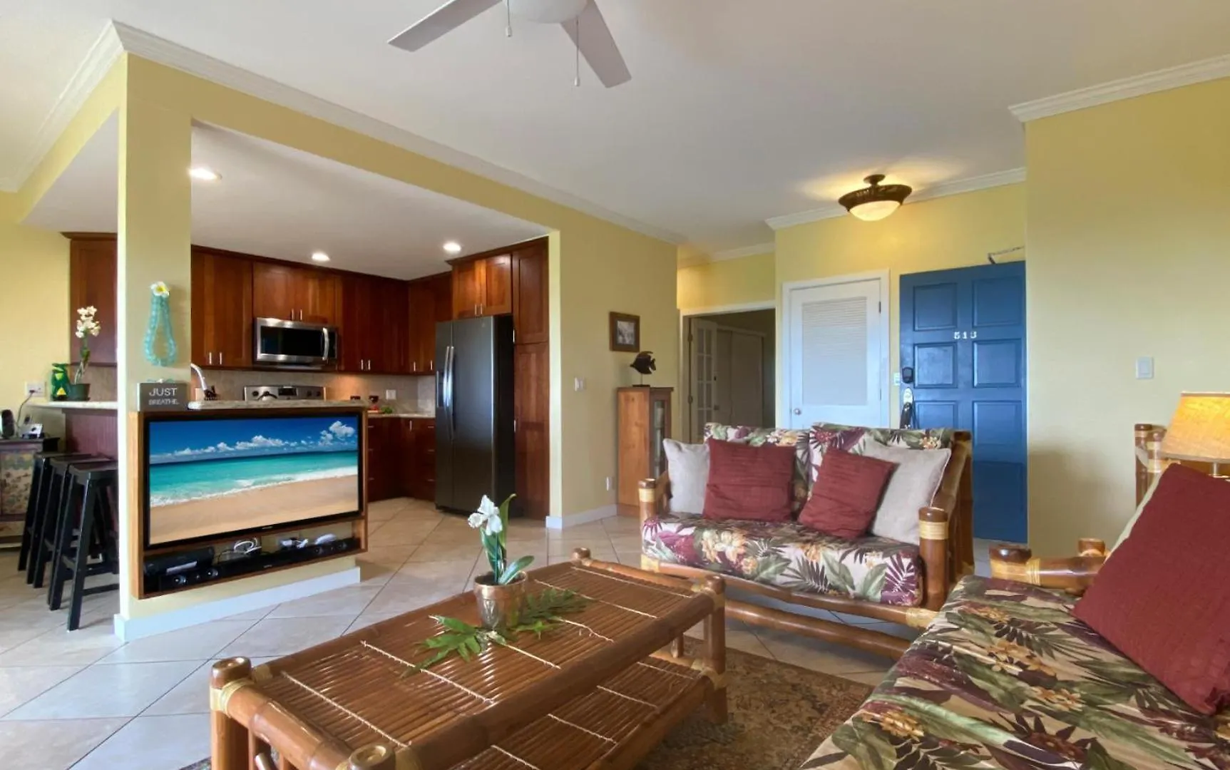 Poipu Sands 513 - Ocean Front Koloa Holiday home
